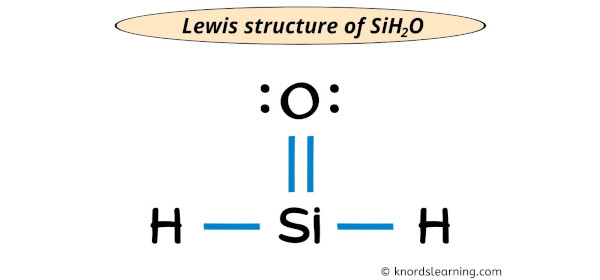 sih2o lewis structure