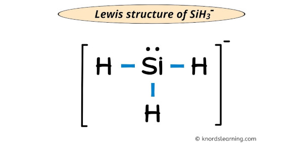 sih3- lewis structure