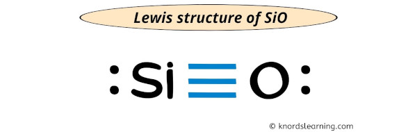 sio lewis structure