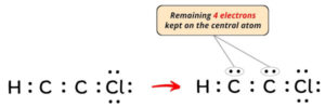 Lewis Structure of C2HCl (With 6 Simple Steps to Draw!)