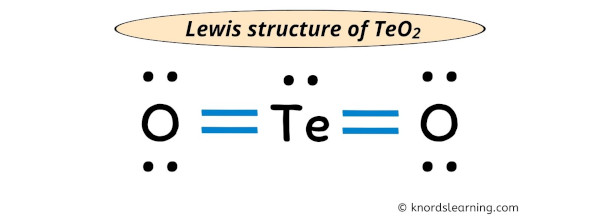 teo2 lewis structure
