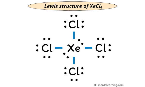 xecl4 lewis structure