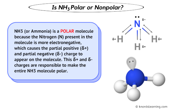 is nh3 polar or nonpolar
