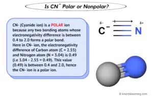 Is CN- Polar or Nonpolar? (Why? & How?)