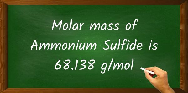 ammonium sulfide mmass