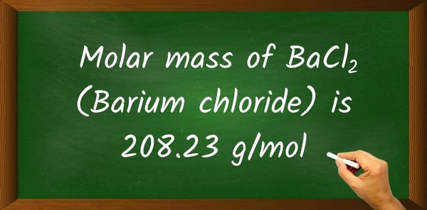 BaCl2 (Barium chloride) Molar Mass