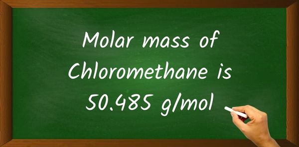 CH3Cl Chloromethane Molar Mass With Calculations   Ch3cl Molar Mass Chloromethane Molar Mass 