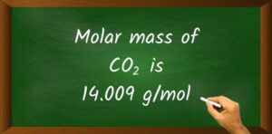 carbon dioxide molar mass
