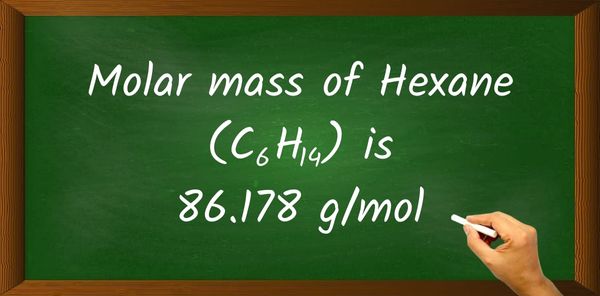 Hexane (C6H14) Molar Mass (With Calculations)