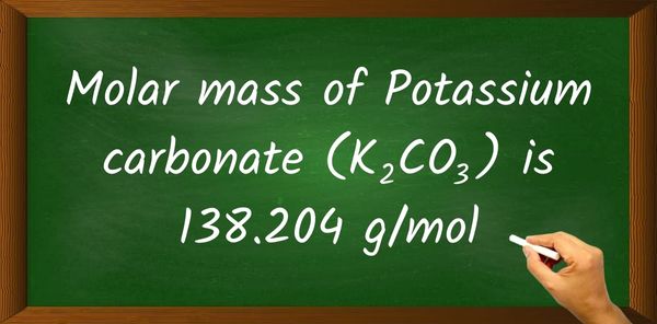 K2CO3 (Potassium carbonate) Molar Mass