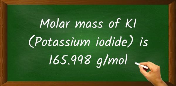 KI (Potassium iodide) Molar Mass (With Calculations)