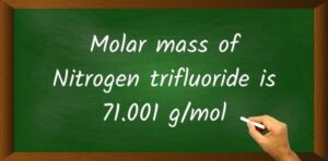 molar mass of nitrogen trifluoride