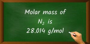 nitrogen molar mass