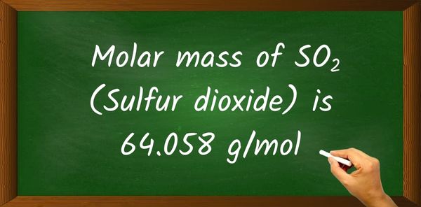 SO2 (Sulfur dioxide) Molar Mass (With Calculations)