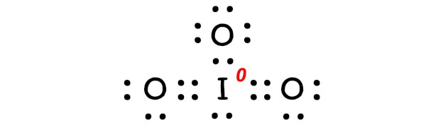 What is the Charge on IO3 (Iodate ion)? And Why?