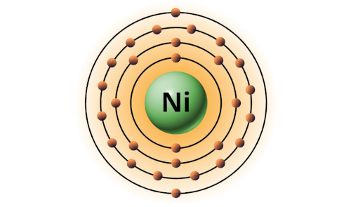 bohr model of nickel