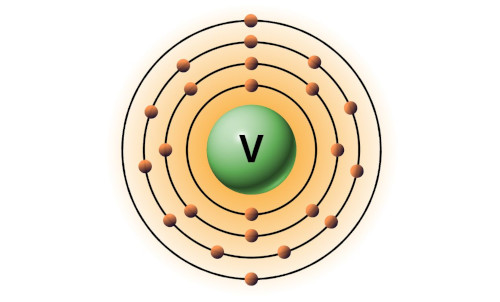 bohr model of vanadium